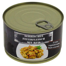 Cerdo con arroz serbio