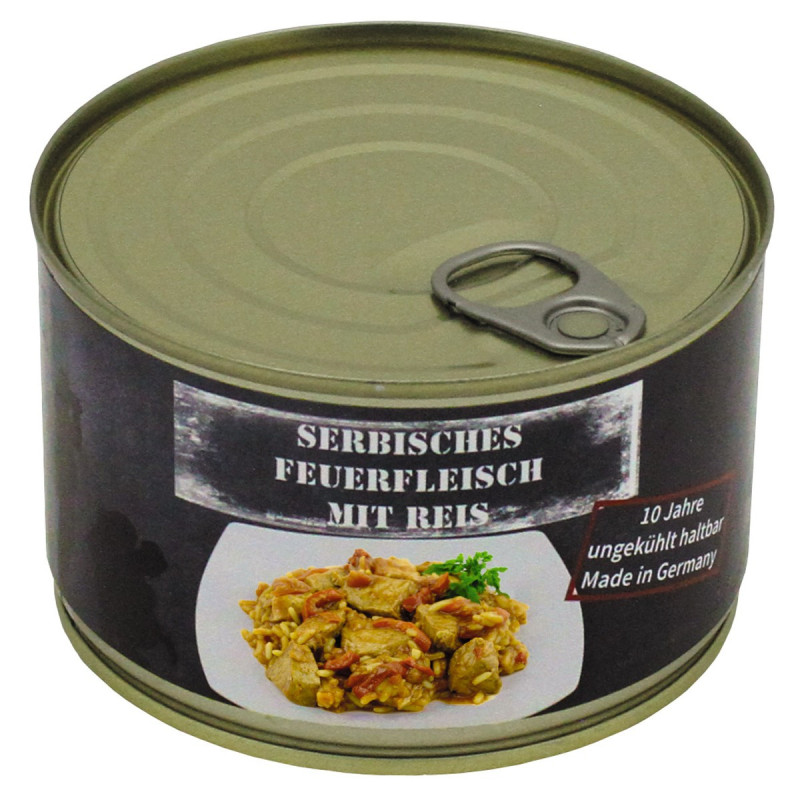 Cerdo con arroz serbio